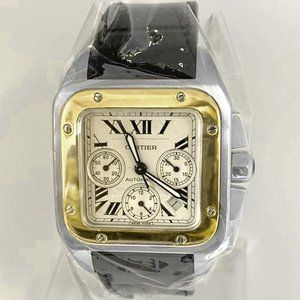 Cartier Santos 100 Large 2740 Steel and Gold